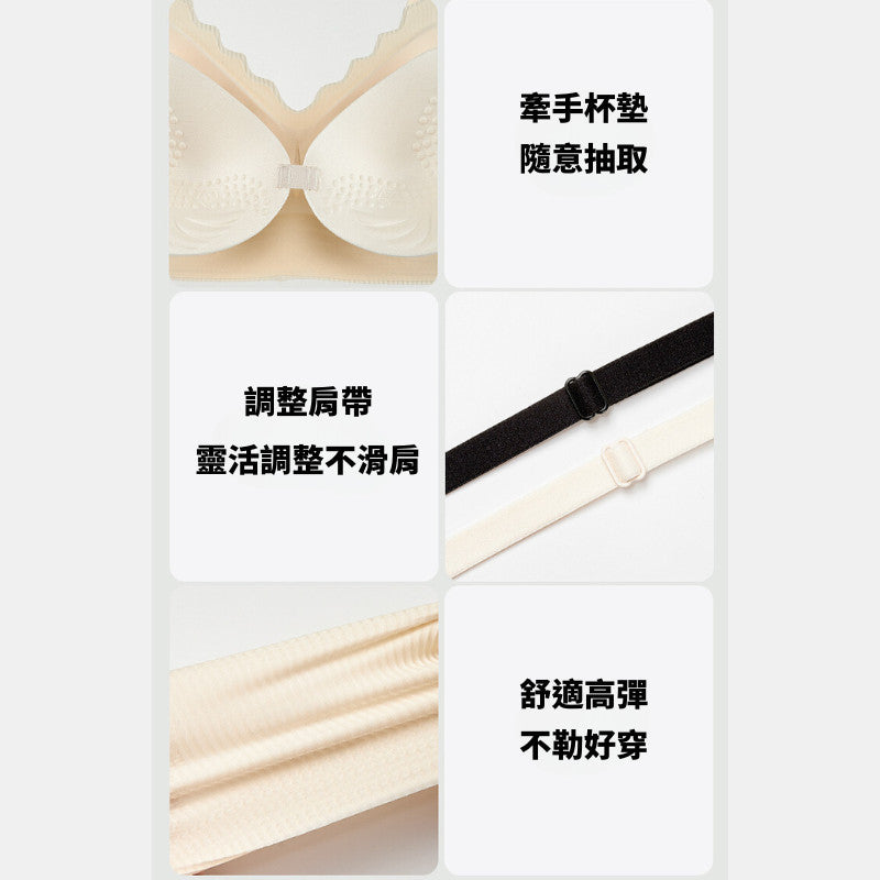 小胸外擴集中無痕內衣