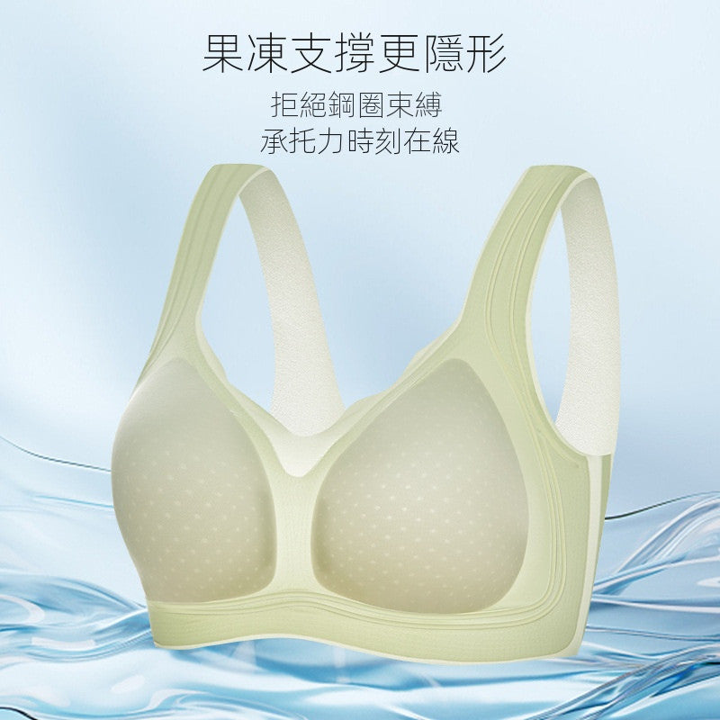 軟支撐裸感無背扣內衣