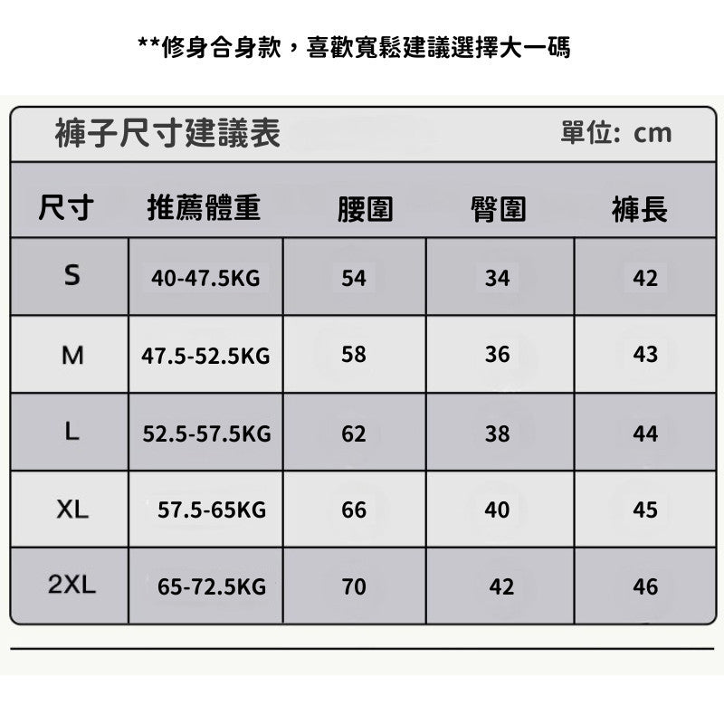 高腰五分瑜珈短褲