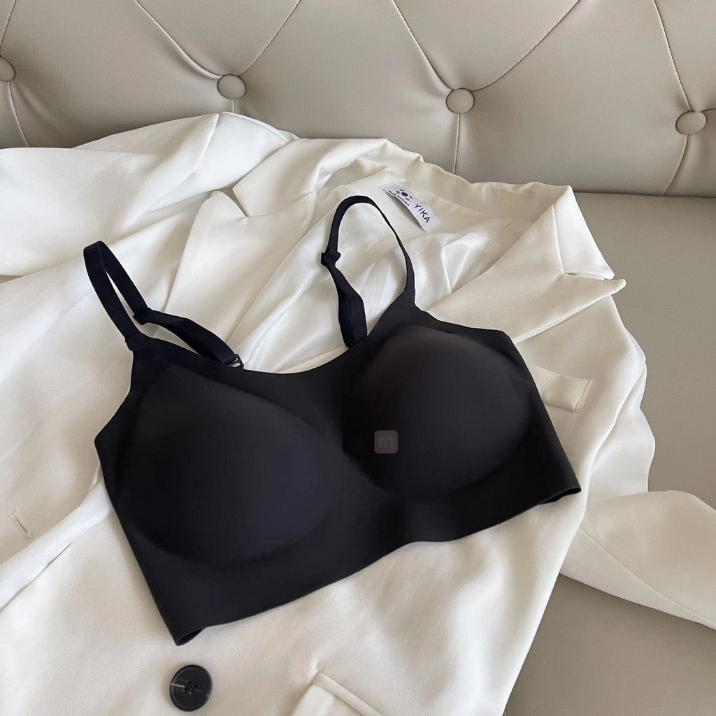 雲朵乳膠撞色肩帶運動內衣