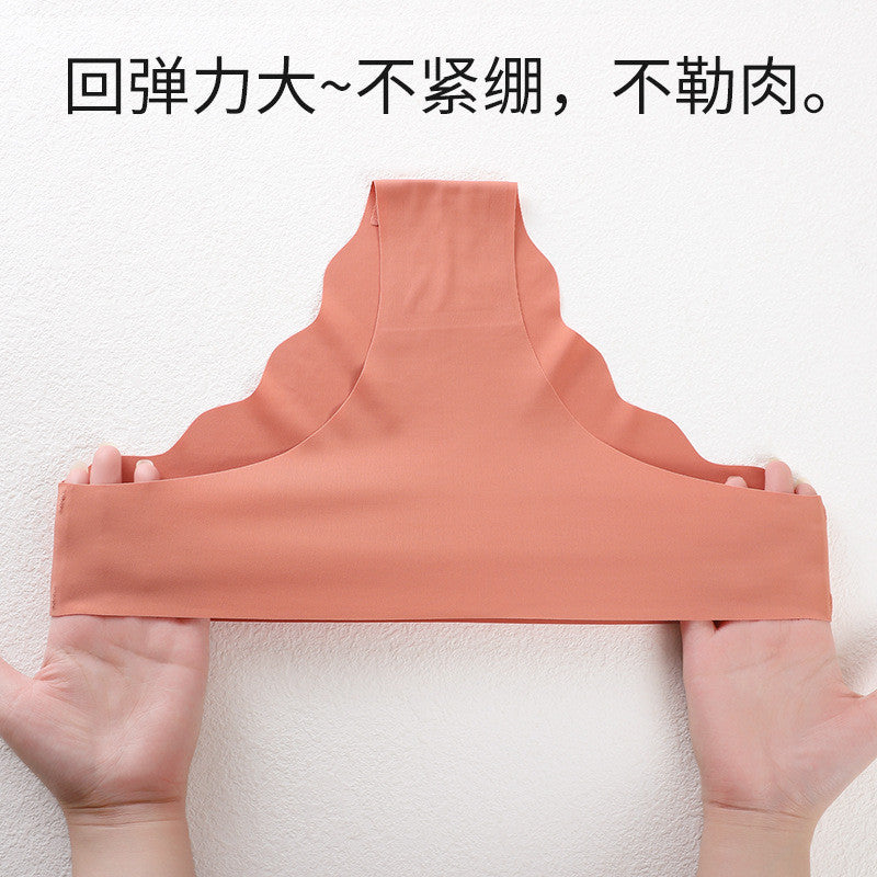 冰絲波浪邊無痕比基尼內褲