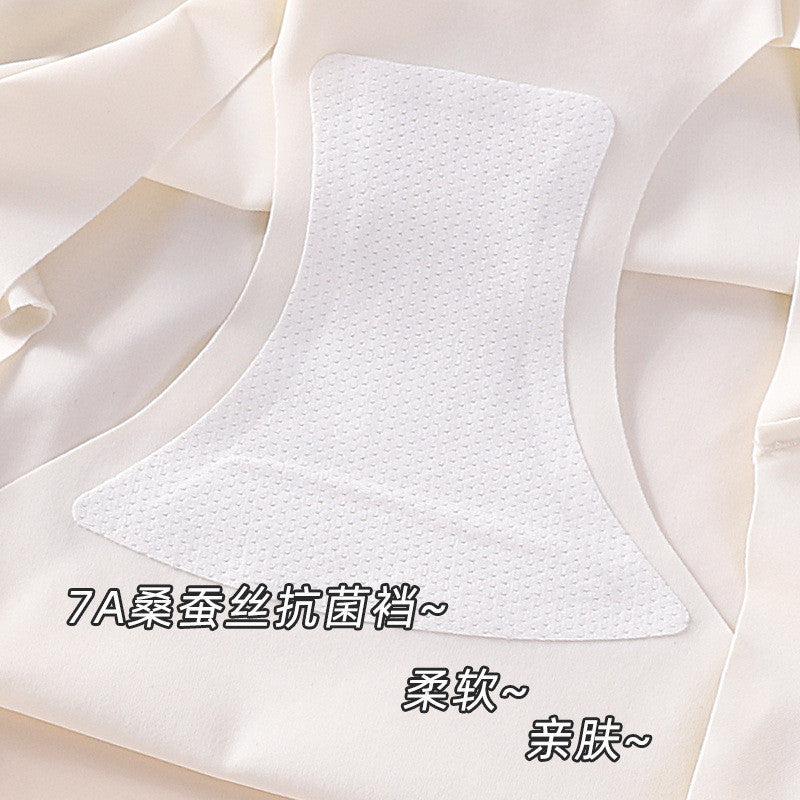 桑蠶絲冰感無痕內褲