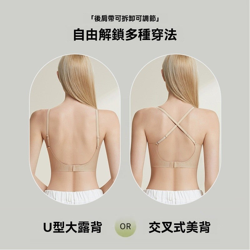 粉底液U型大露背內衣